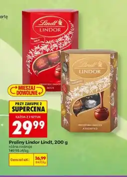 Biedronka Praliny Lindor Milk Lindt oferta