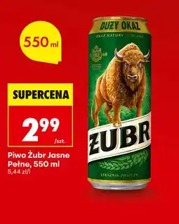 Biedronka Piwo Żubr oferta