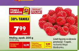 Biedronka Maliny polskie oferta