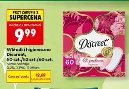 Biedronka Wkładki higieniczne Discreet 52 szt oferta
