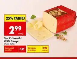 Biedronka Ser Królewski OSM Sierpc oferta