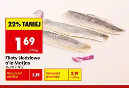 Biedronka Filety śledziowe a'la Matjas oferta