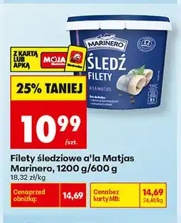 Biedronka Filety śledziowe a'la Matjas Marinero oferta