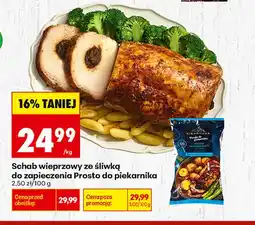 Biedronka Schab wieprzowy ze śliwką do zapieczenia Prosto do piekarnika oferta