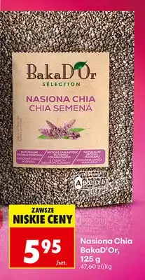 Biedronka Nasiona Chia BakaD'Or oferta