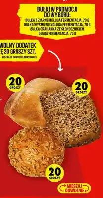 Biedronka Bułka grahamka ze słonecznikiem długa fermentacja oferta