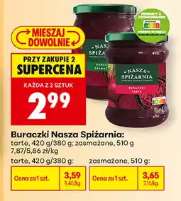 Biedronka Buraczki tarte Nasza Spiżarnia oferta