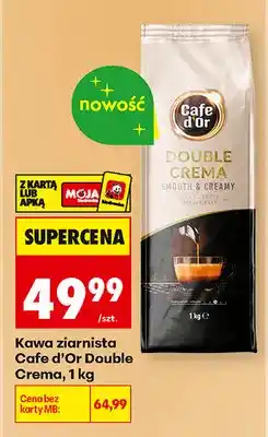 Biedronka Kawa ziarnista Cafe d'Or Double Crema oferta