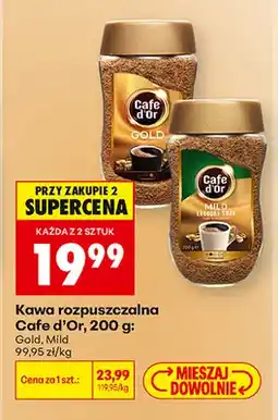 Biedronka Kawa rozpuszczalna Cafe d'Or Mild oferta