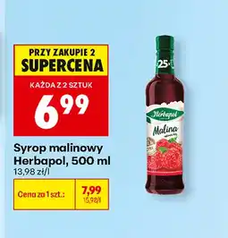 Biedronka Syrop malinowy Herbapol oferta