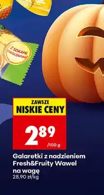 Biedronka Galaretki z nadzieniem Fresh & Fruity Wawel na wagę oferta