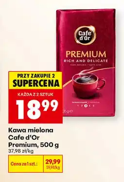 Biedronka Kawa mielona Cafe d'Or Premium oferta