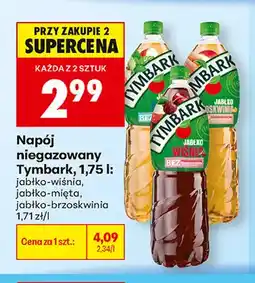 Biedronka Napój niegazowany jabłko-mięta Tymbark oferta