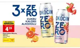 Biedronka Piwo bezalkoholowe 3xZero Okocim pomarańcza z grejpfrutem oferta