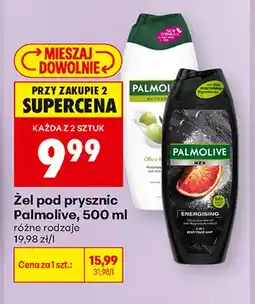 Biedronka Żel pod prysznic Men Energising Palmolive oferta