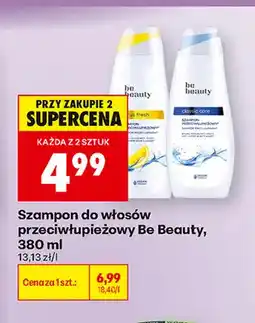 Biedronka Szampon do włosów przeciwłupieżowy Be Beauty citrus fresh oferta