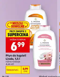 Biedronka Płyn do kąpieli Pumpkin Spice Latte Linda oferta