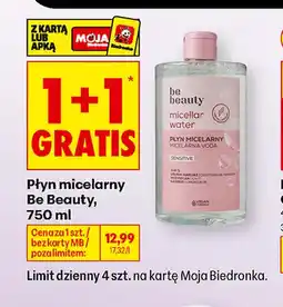 Biedronka Płyn micelarny Be Beauty oferta