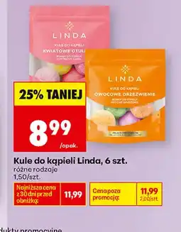 Biedronka Kule do kąpieli Owocowe Orzeźwienie Linda oferta