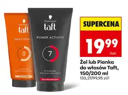 Biedronka Żel do włosów Taft oferta