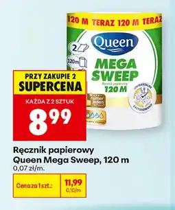Biedronka Ręcznik papierowy Queen Mega Sweep oferta