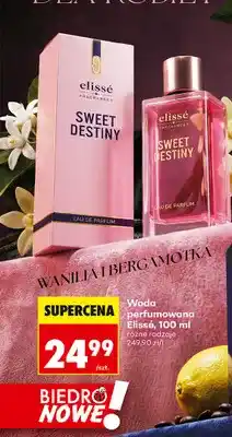 Biedronka Woda perfumowana Elissé Sweet Destiny oferta
