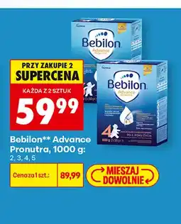 Biedronka Mleko modyfikowane Bebilon Advance Pronutra 3 oferta