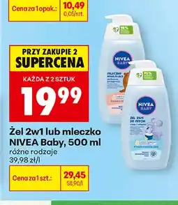 Biedronka Żel 2w1 NIVEA Baby oferta