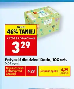 Biedronka Patyczki dla dzieci Dada oferta