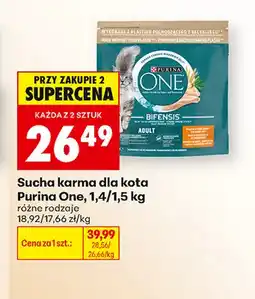 Biedronka Sucha karma dla kota Purina One oferta