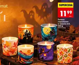 Biedronka Świeca zapachowa w sleevie Aril oferta