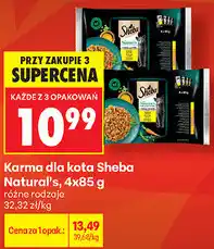 Biedronka Karma dla kota Sheba Natural's oferta
