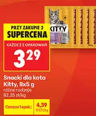 Biedronka Snack dla kota Kitty oferta