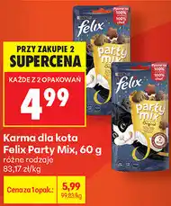 Biedronka Karma dla kota Felix Party Mix oferta