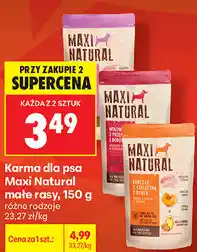 Biedronka Karma dla psa Maxi Natural małe rasy oferta