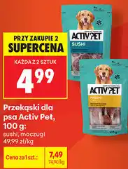 Biedronka Przekąski dla psa Activ Pet oferta