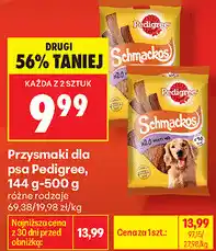 Biedronka Przysmaki dla psa Pedigree Schmackos oferta