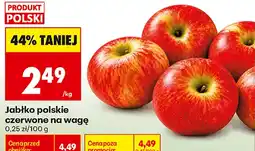 Biedronka Jabłko polskie czerwone na wagę oferta