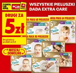Biedronka Wszystkie pieluszki Dada Extra Care oferta