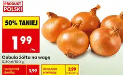 Biedronka Cebula żółta na wagę oferta