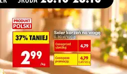 Biedronka Seler korzeń na wagę oferta