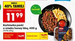 Biedronka Karkówka paski o smaku honey bbq, 400 g Duda oferta