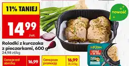 Biedronka Roladki z kurczaka z pieczarkami, 600 g BeFoodie oferta