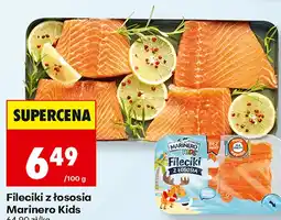 Biedronka Fileciki z łososia Marinero Kids oferta