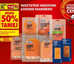 Biedronka Wszystkie wędzone łososie Marinero oferta