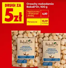 Biedronka Orzechy makadamia BakaD'Or oferta