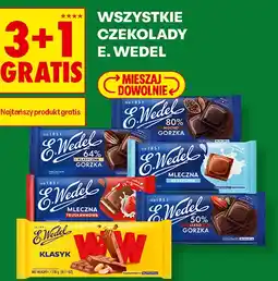 Biedronka Wszystkie czekolady E. Wedel oferta