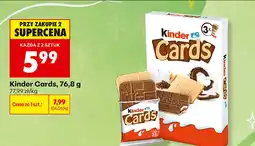 Biedronka Kinder Cards oferta