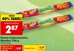 Biedronka Guma rozpuszczalna Mamba oferta