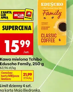 Biedronka Kawa mielona Tchibo Eduscho Family oferta